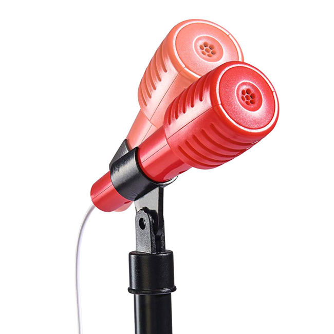 Музыкальные инструменты - Музыкальный инструмент Диско Микрофон на стойке Simba 50-100 см (6834100)#2