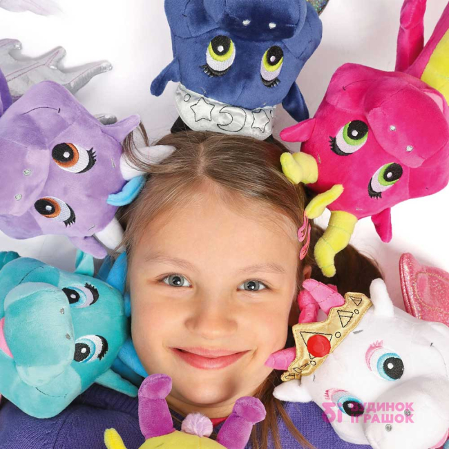 Персонажи мультфильмов - Мягкая игрушка Simba Safiras Сияющие крылья Цефир 25 см (5951004 / 5951004-3)#3