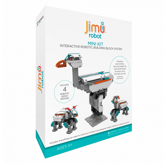 Конструкторы с уникальными деталями - Программируемый робот Ubtech Jimu Mini Kit 4 servos (JR0401)#5