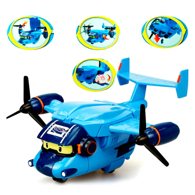 Трансформери - Іграшка Літак Кері трансформер Robocar Poli  (83361)#2