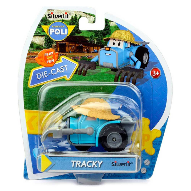 Іграшка Треки Металева машинка Robocar Poli 6 см  (83358)#2