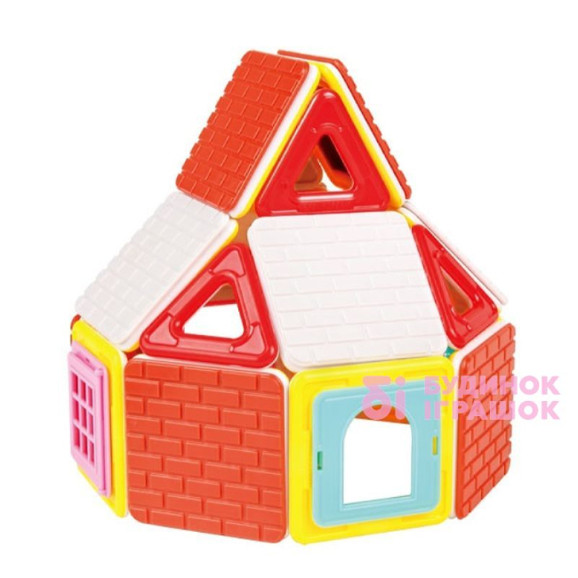 Магнітні конструктори - Магнітний конструктор Набір для будівництва Magformers 50 елементів  (705003)#5