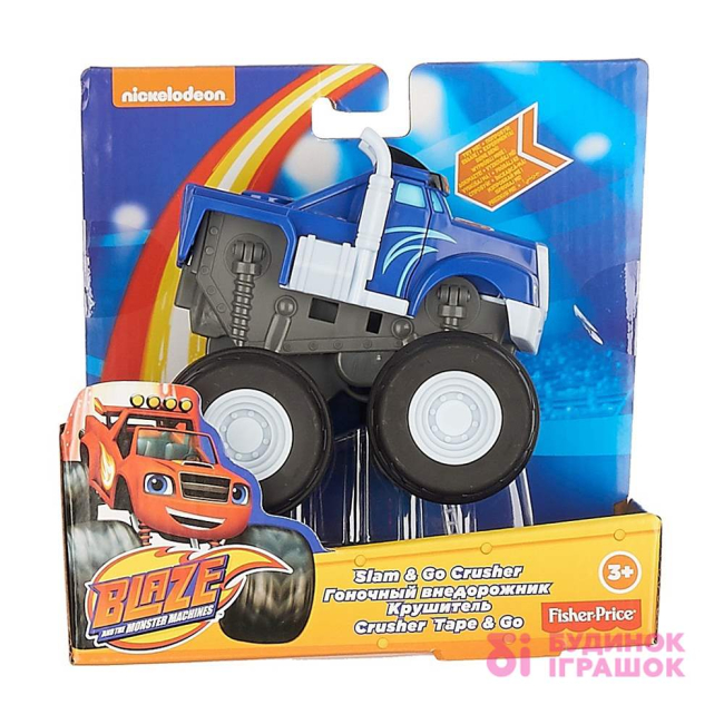 Машинки для малышей - Машинка Blaze&Monster Machines Безумный гонщик Разрушитель (CGK22/CGK24)#2