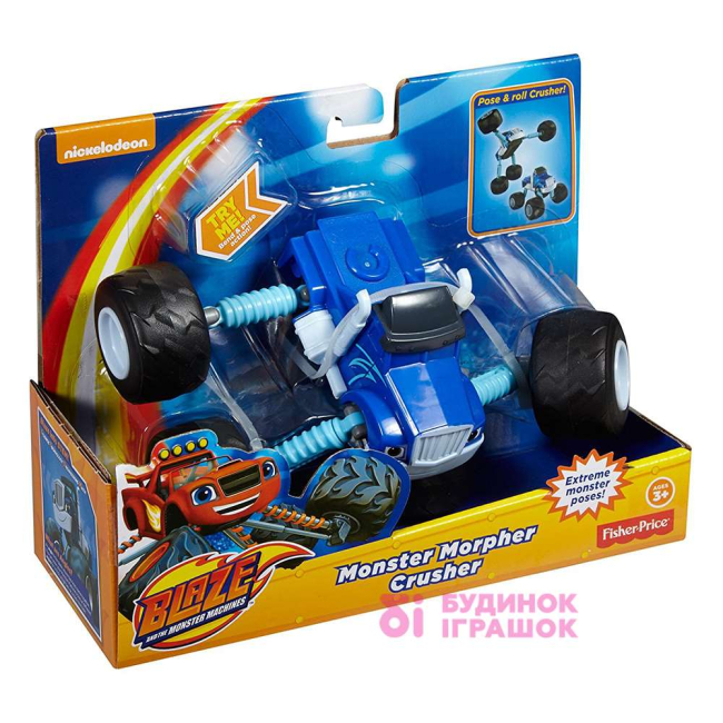 Транспорт и спецтехника - Машинка-трансформер Blaze&Monster Machines Разрушитель (DGK59/DGK61)#2