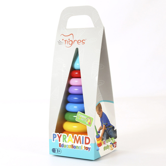 Розвивальні іграшки - Пірамідка Wader Люкс (39372)#2