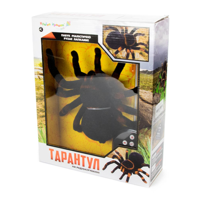 Фигурки животных - Игровая фигурка Shantou Jinxing Паук Тарантул на радиоуправлении (KI-3020)#2