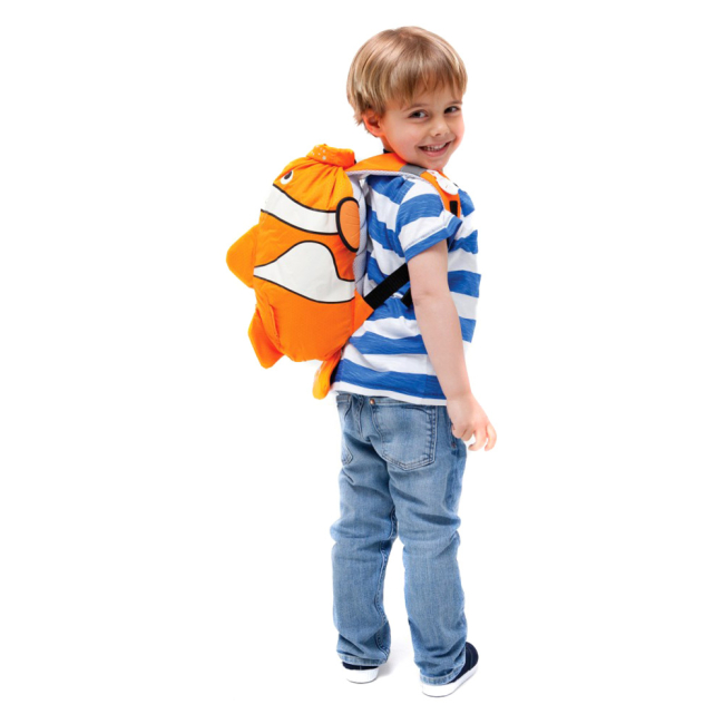 Рюкзаки та сумки - Дитячий рюкзак Trunki Рибка помаранчева (0112-GB01-NP)#5