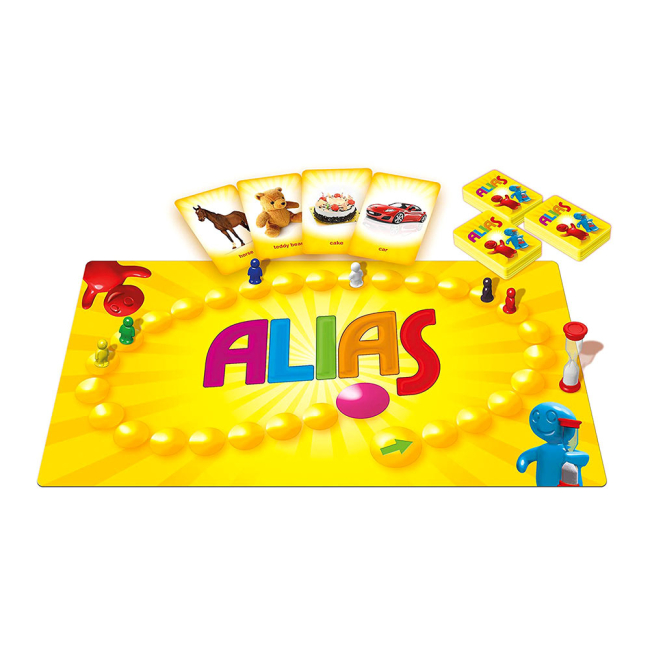 Настольные игры - Настольная игра Tactic Alias Junior дорожная версия  украиноязычная версия (54663)#2