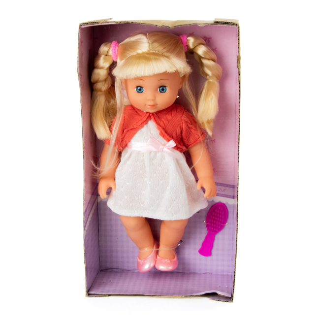 Ляльки - Лялька Isobella в білій сукні Shantou Jinxing (YL1702A/YL1702A1)#2