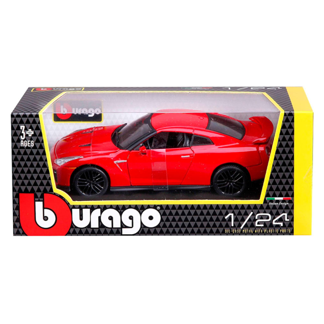 Автомоделі - Автомодель Nisaan GT-R Bburago 1:24 в асортименті (18-21082)#3