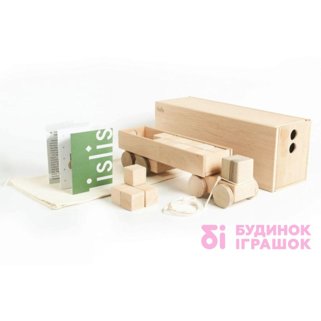 Конструкторы с уникальными деталями - Кубики Lislis Большой бортовик (01 ВБ 0001)#3