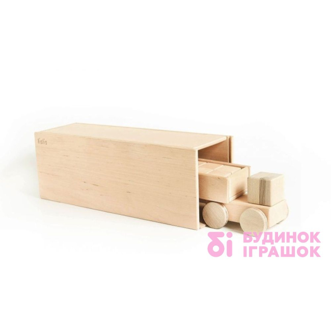 Конструкторы с уникальными деталями - Кубики Lislis Большой бортовик (01 ВБ 0001)#4