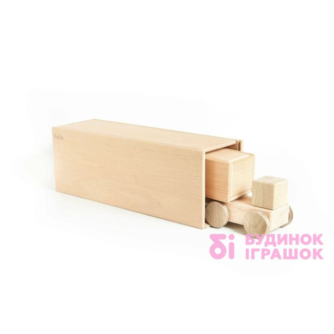 Конструктори з унікальними деталями - Іграшка з деревини Фура Велика Lislis (01 ВФ 0002)#5