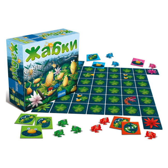 Настольные игры - Настольная игра Granna Лягушки (82838)#2