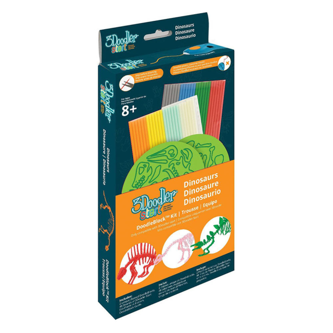 3D-ручки - Набор аксессуаров для 3D-ручки 3Doodler Start Динозавры (3DS-DBK-DN-COM)#3