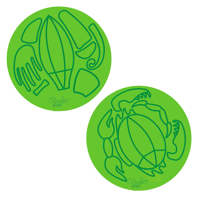 3D-ручки - Набор аксессуаров для 3D-ручки 3Doodler Start Водный мир (3DS-DBK-SE-COM)#2