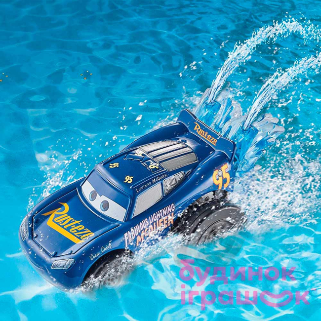 Автотреки - Машинка из мультфильма Тачки 3 Mattel Disney Pixar Герой Гонки на воде Bath Splashers (DVD37/FBG15)#4