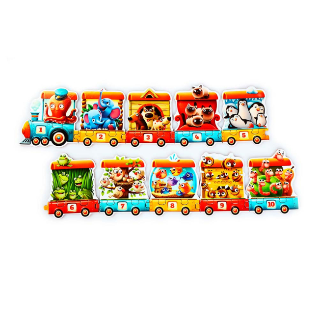 Пазли - Пазл Puzzlika Потяг (13050)#2