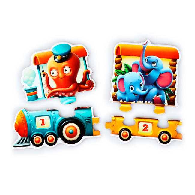 Пазли - Пазл Puzzlika Потяг (13050)#3