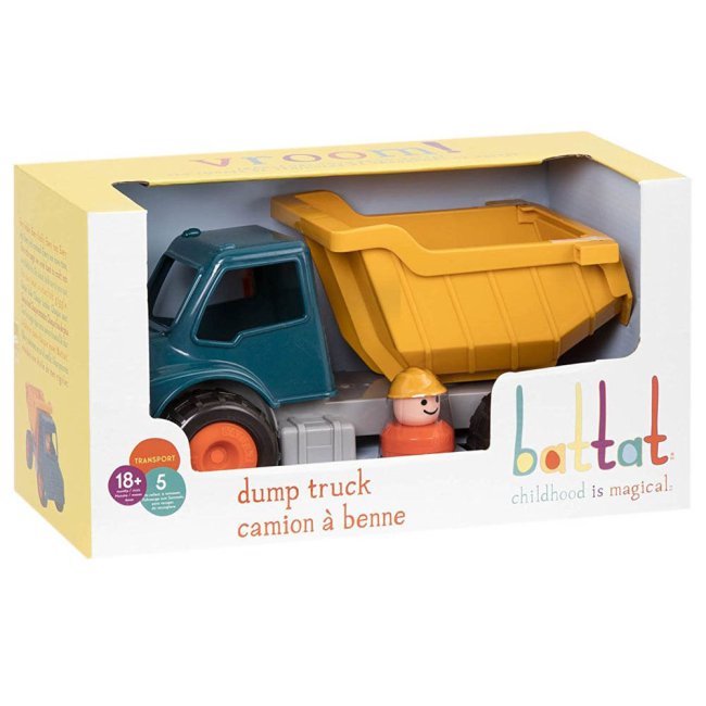 Машинки для малышей - Машинка Battat Lite Первые машинки Самосвал (BT2510Z)#4