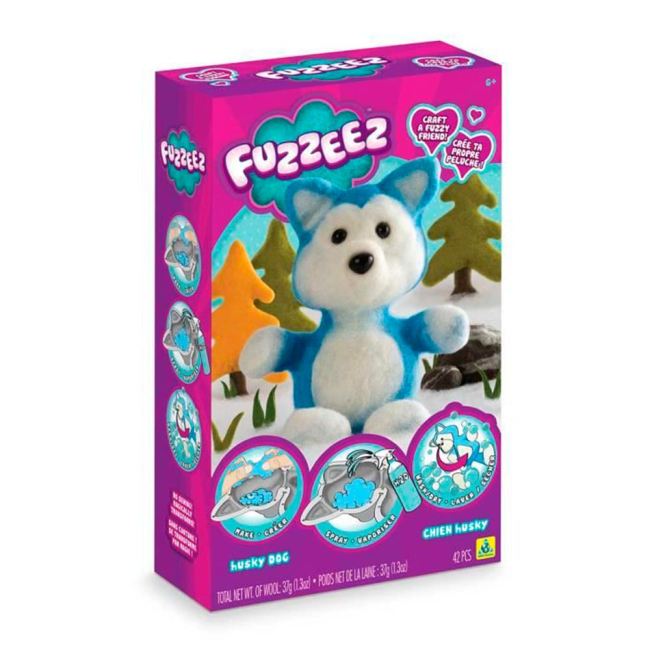 Наборы для творчества - Набор для создания мягкой игрушки Orb Factory Хаски (75613)#2
