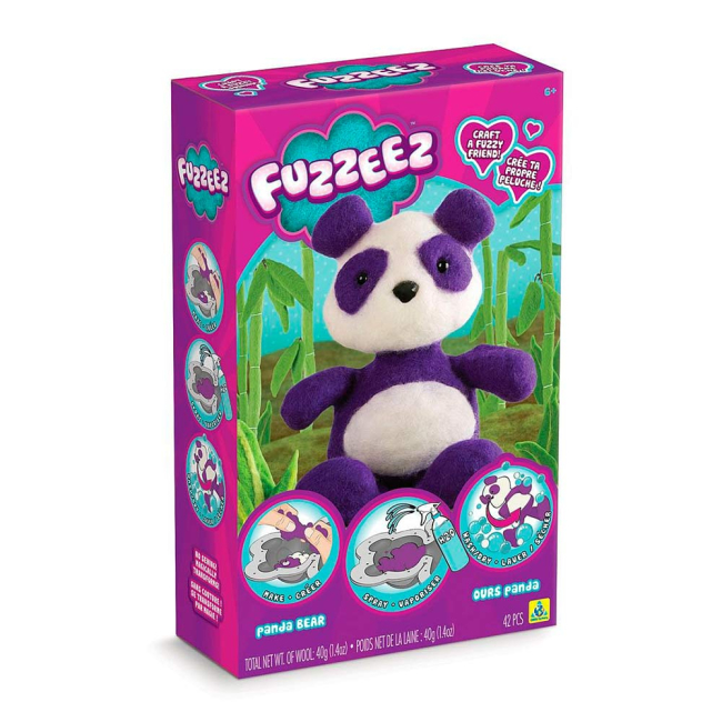 Наборы для творчества - Набор для создания мягкой игрушки Orb Factory Панда (75620)#3