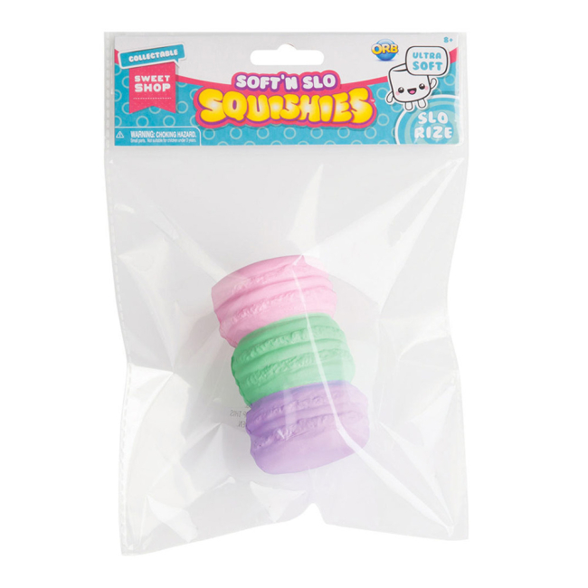 Антистресс игрушки - Сквиш Soft'n Slo Squishies Макарун (50214)#2