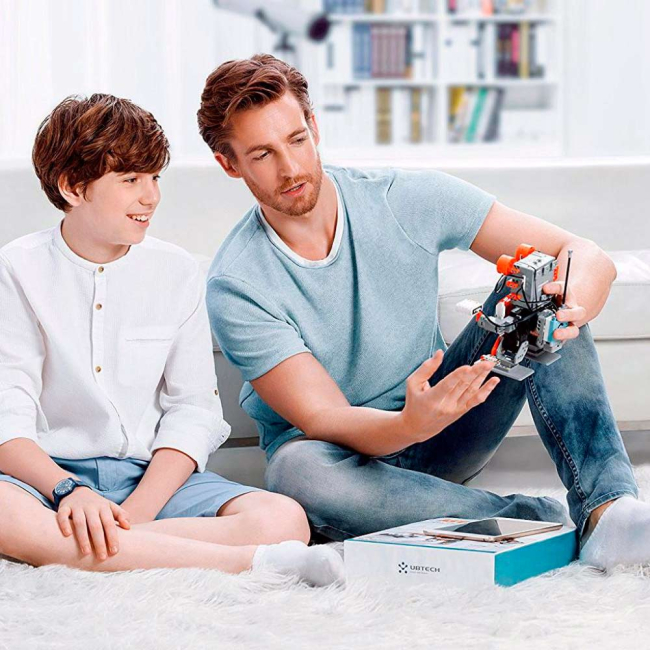 Роботы - Программируемый робот 5 сервомоторiв аксессуары UBTECH JIMU Astrobot (JR0501-3)#5