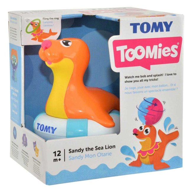 Игрушки для ванны - Игрушка для ванной комнаты TOMY Тюлень Сэнди (T72609)#2