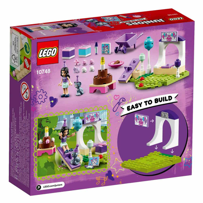 Конструктори LEGO - Конструктор LEGO Juniors вечірка домашніх улюбленців Емми (10748)#3