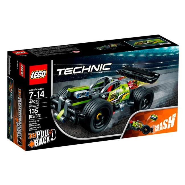 Конструктори LEGO - Конструктор LEGO Technic Crash зелений (42072)#2