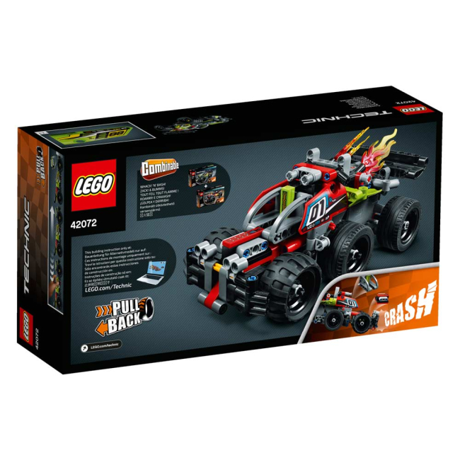 Конструктори LEGO - Конструктор LEGO Technic Crash зелений (42072)#3