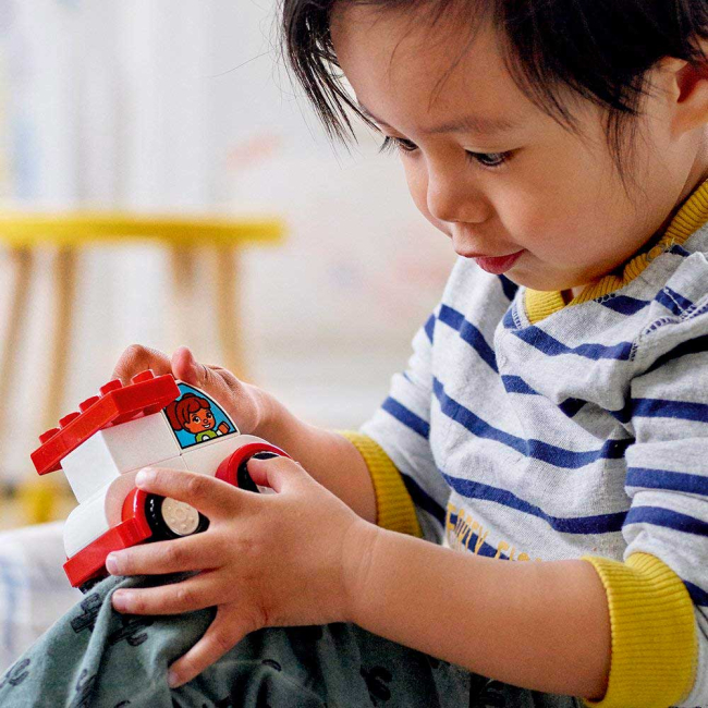 Конструкторы LEGO - Конструктор LEGO Duplo Мой первый гоночный автомобиль (10860)#4