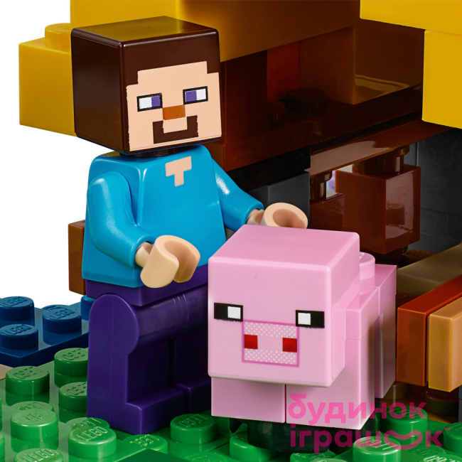 Конструктори LEGO - Конструктор фермерський будиночок LEGO Minecraft (21144)#6