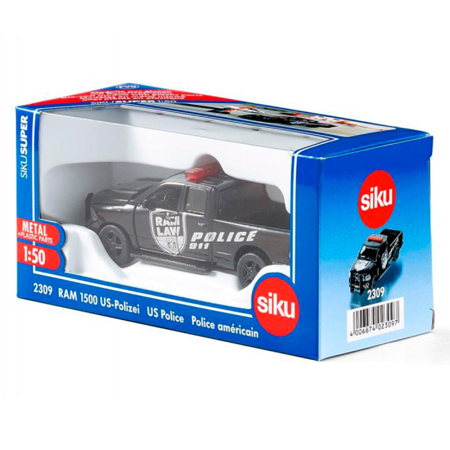 Транспорт и спецтехника - Машинка Ram Полицейский пикап 1500 (2309)#2