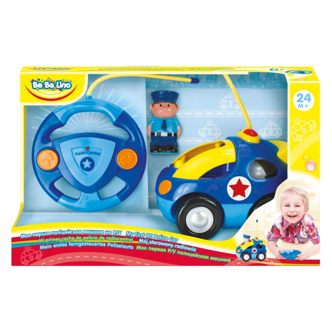 Радиоуправляемые модели - Машинка Bebelino Моя первая полицейская машина на радиоуправлении со звуковым эффектом (58039)#3