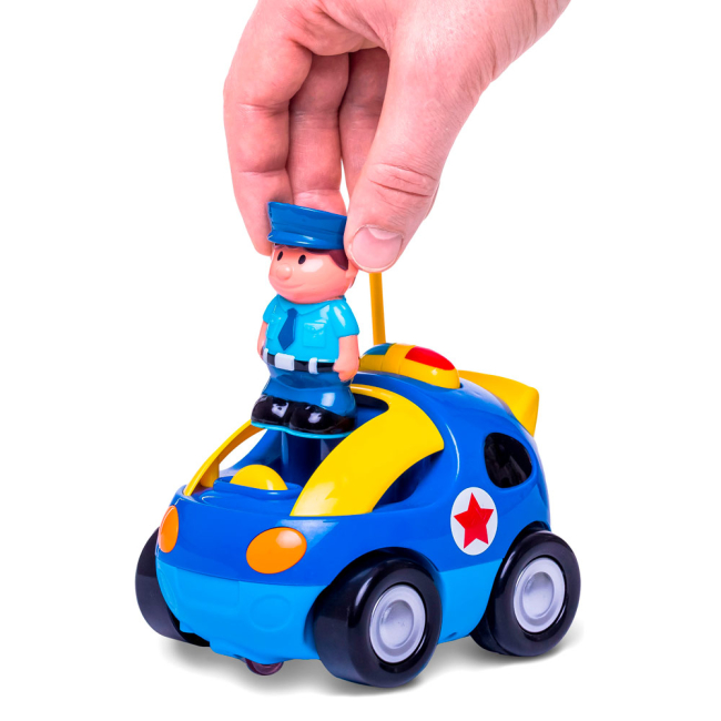 Радиоуправляемые модели - Машинка Bebelino Моя первая полицейская машина на радиоуправлении со звуковым эффектом (58039)#4