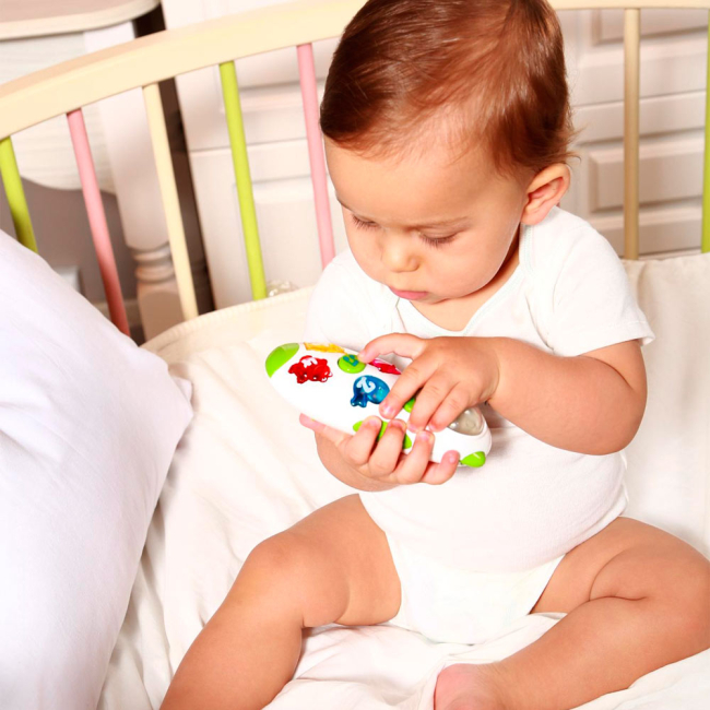 Розвивальні іграшки - Музична іграшка Bebelino Телефон з брязкальцем зі світловим ефектом (58031)#3