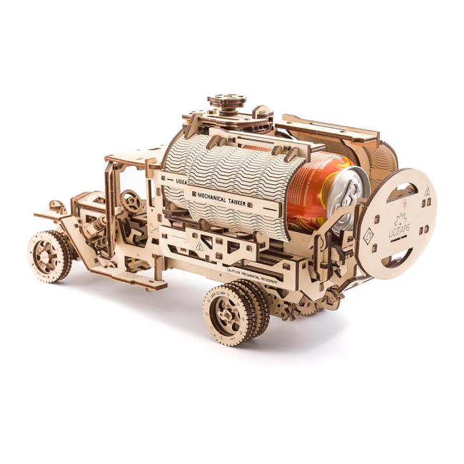 3D-пазли - 3D пазл Ukrainian Gears Вантажівка автоцистерна (70021)#5