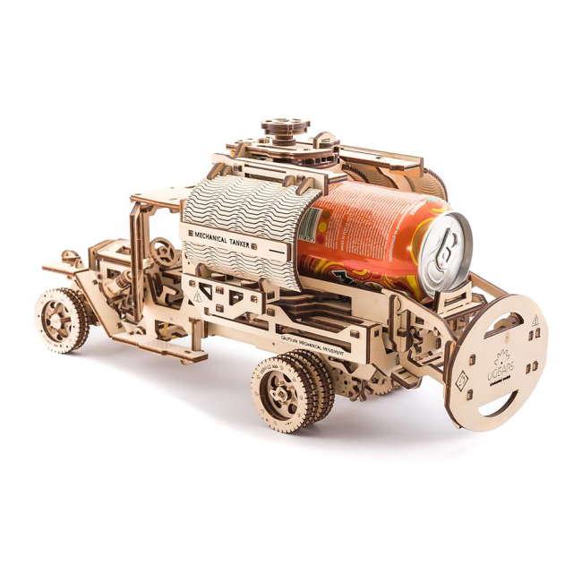 3D-пазли - 3D пазл Ukrainian Gears Вантажівка автоцистерна (70021)#6