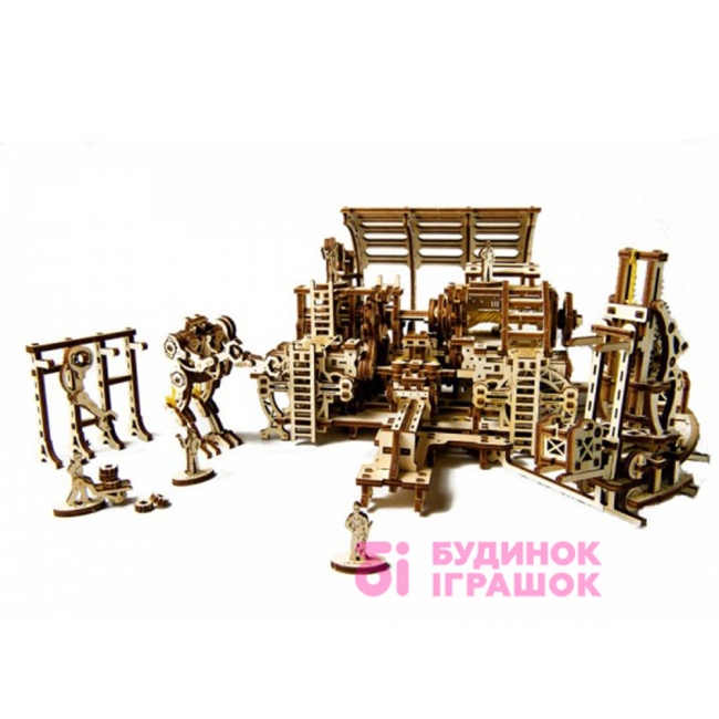 3D-пазли - Конструктор Ukrainian Gears Фабрика роботів (70039)#3