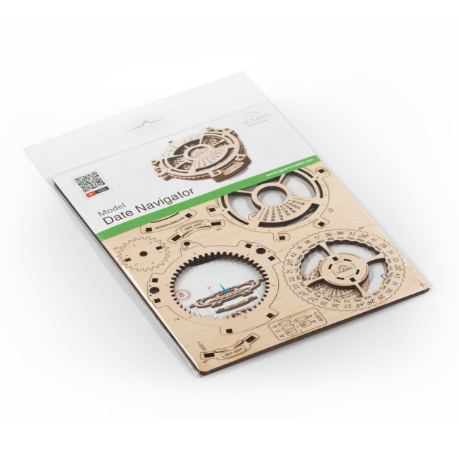 3D-пазлы - Конструктор Ukrainian Gears Механический календарь (70036)#3