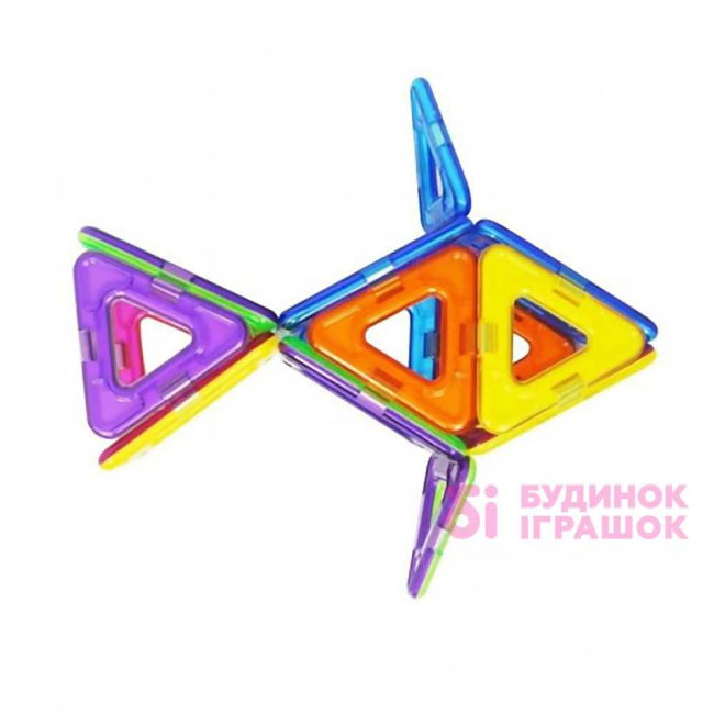 Магнітні конструктори - Магнітний конструктор Магнікон 14 дет (MK-14)#2