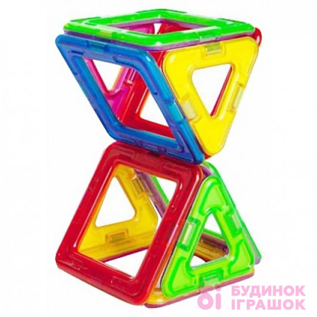 Магнітні конструктори - Магнітний конструктор Магнікон 14 дет (MK-14)#4