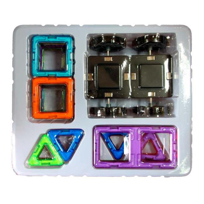 Магнитные конструкторы - Магнитный конструктор Магникон 34 деталі (MK-34)#2