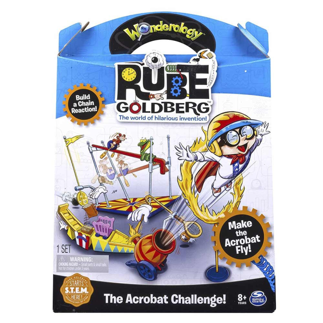 Научные игры, фокусы и опыты - Игровой набор Spin Master Rube Goldberg Прыжок акробата (6034111)#2