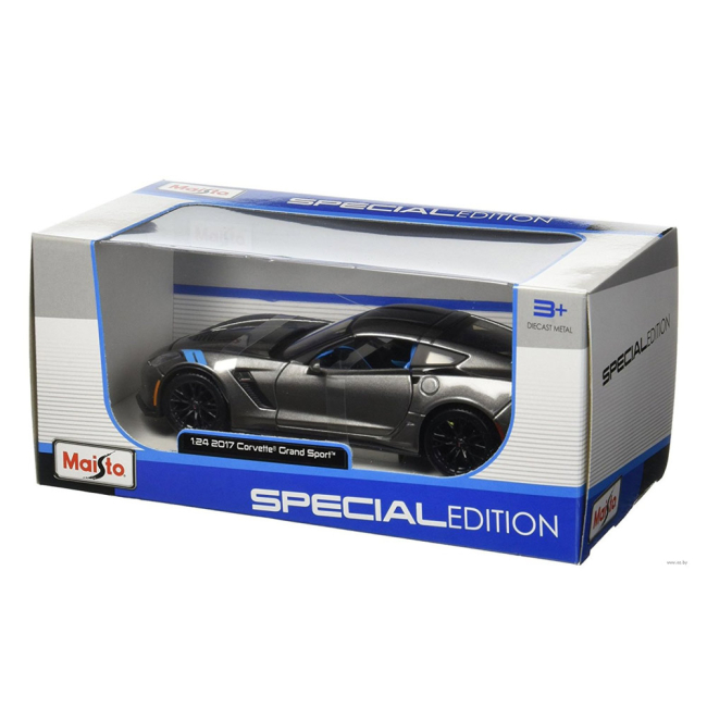 Автомодели - Машинка игрушечная Corvette Grand sport 2017 (31516 met. Grey) (31516 met. grey)#2