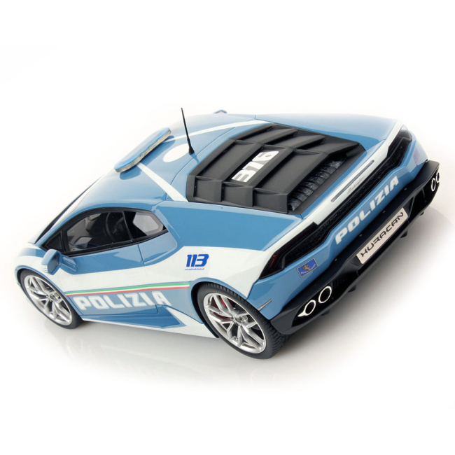 Автомодели - Машинка игрушечная Lamborghini huracan Polizia LP 610-4 (81723 blue)#2