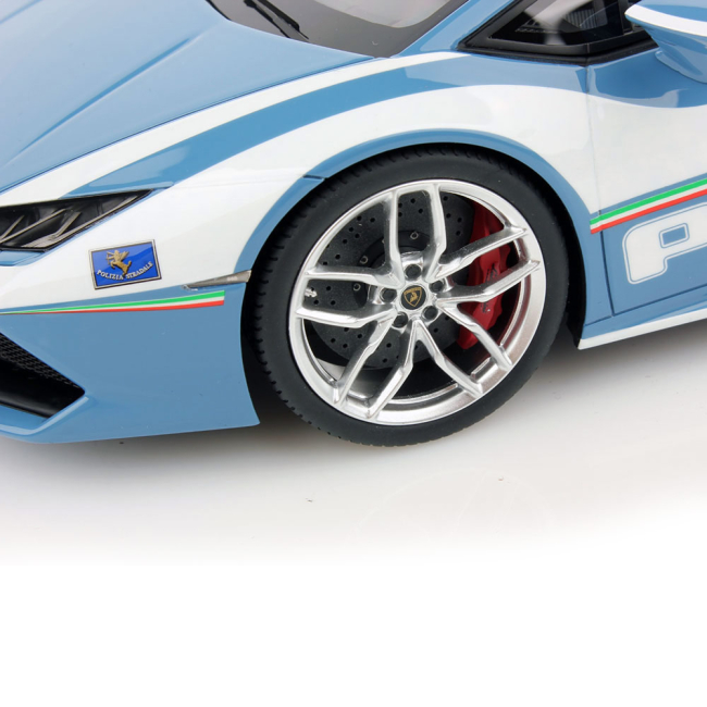 Автомодели - Машинка игрушечная Lamborghini huracan Polizia LP 610-4 (81723 blue)#3