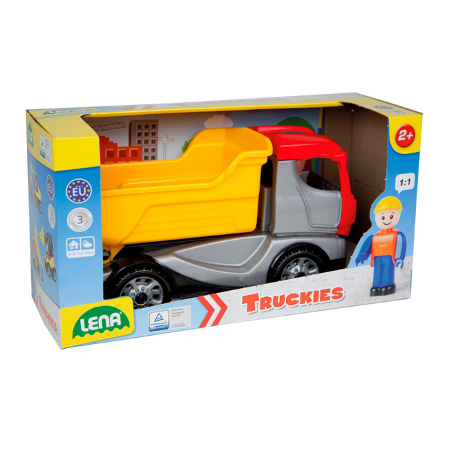 Машинки для малышей - Машинка Lena Самосвал Truckies (1620)#2